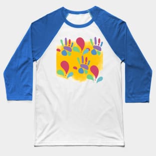 COLORFUL HOLI 4 Baseball T-Shirt